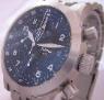 Tutima FX UTC Automatic Chronograph, Black Dial With Steel Bracelet