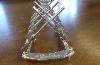 A Sterling Silver Rifle / Shotgun Toast Rack