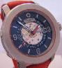 Meccaniche Veloci Ace Cafe, Black Dial With Red Cordura Strap
