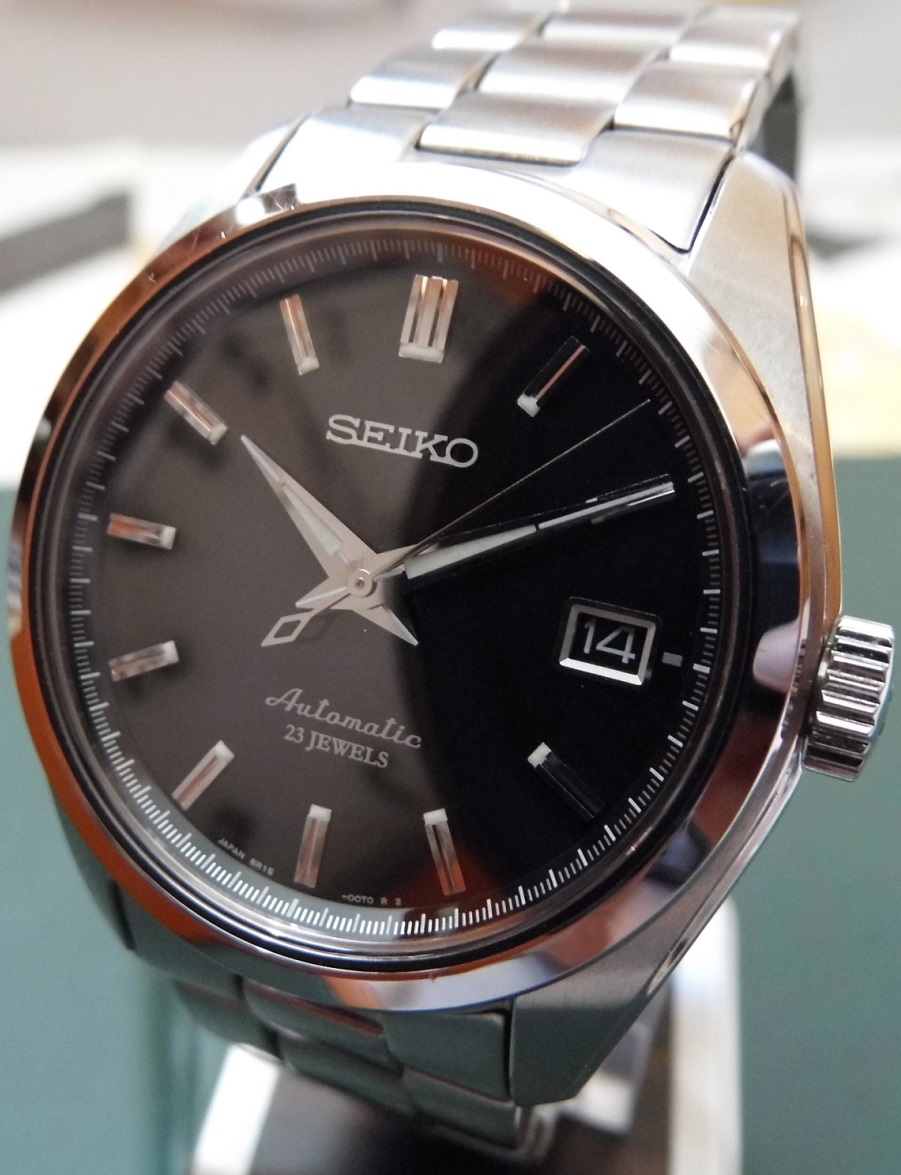 Seiko SARB033 Automatic, Black Dial, Steel Bracelet