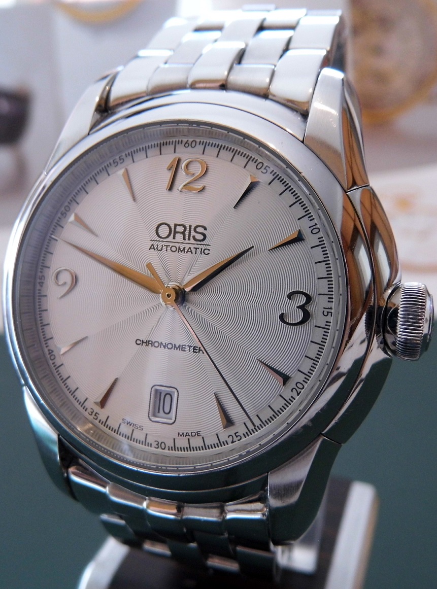 Oris artelier sales chronometer date