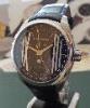 Davidoff Velocity Moonphase, Black Dial, Leather Strap
