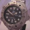 Tag Heuer Super Professional, Black Dial, Steel Bracelet