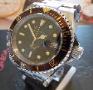 Squale 1545 Heritage, Black Dial, Steel Bracelet