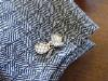 Ralph Lauren Sterling Silver Tennis Racket Cufflinks