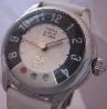 Fiat 500 Automatic Watch, White Dial With Leather Strap