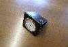 A Cartier Pasha Travel Alarm Clock