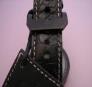 Meccaniche Veloci Corsa Corta Watch, Black Dial With Leather Strap