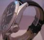 Glycine Incursore 44MM Diamonds, Black Dial, Leather Straps 