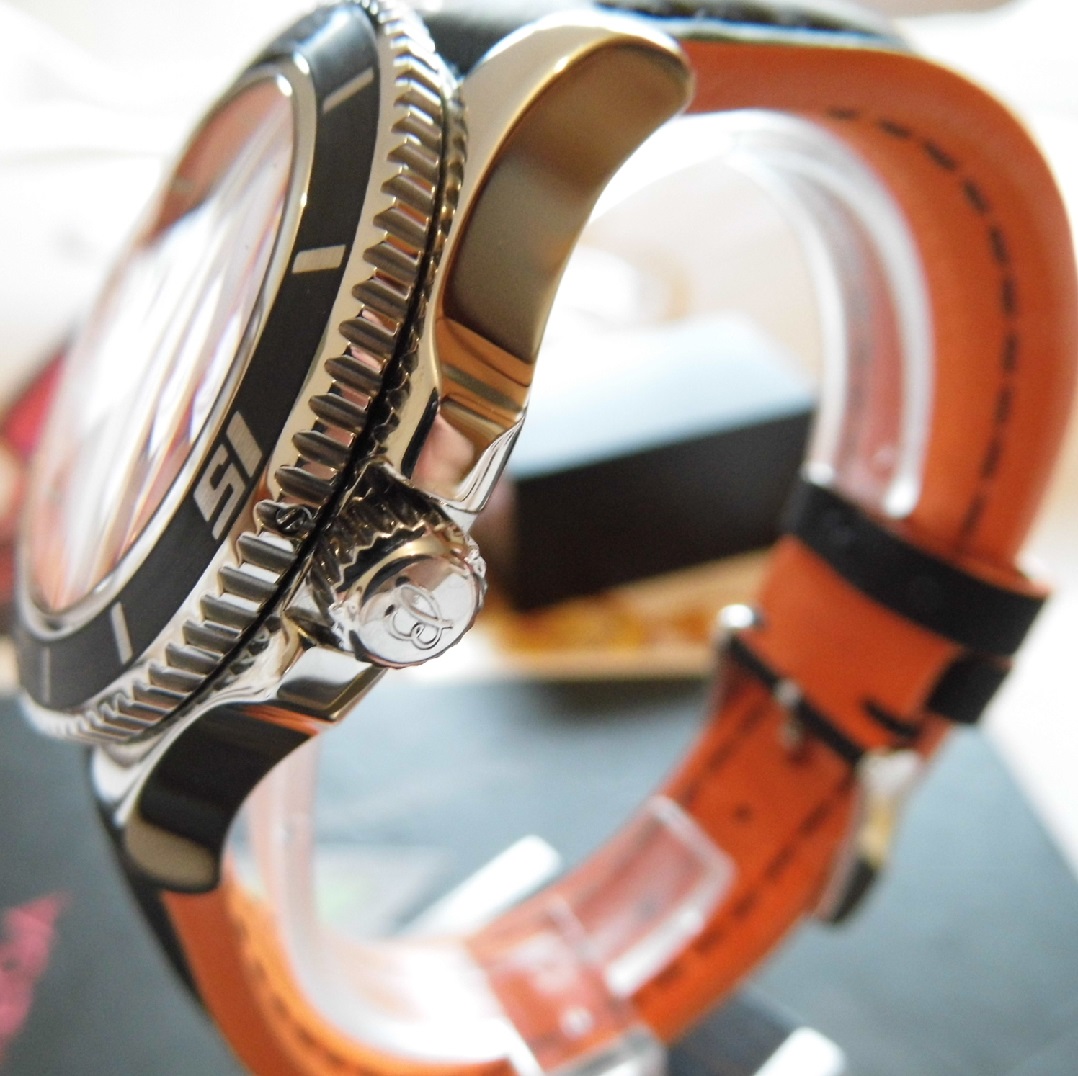 Breitling sales superocean leather