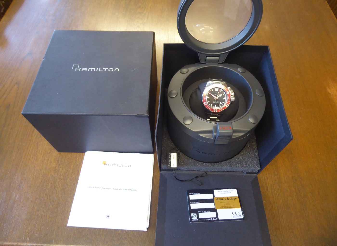 Hamilton Khaki Navy Frogman