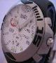 Sector 133 Chrono Alarm, White Dial With Rubber Strap
