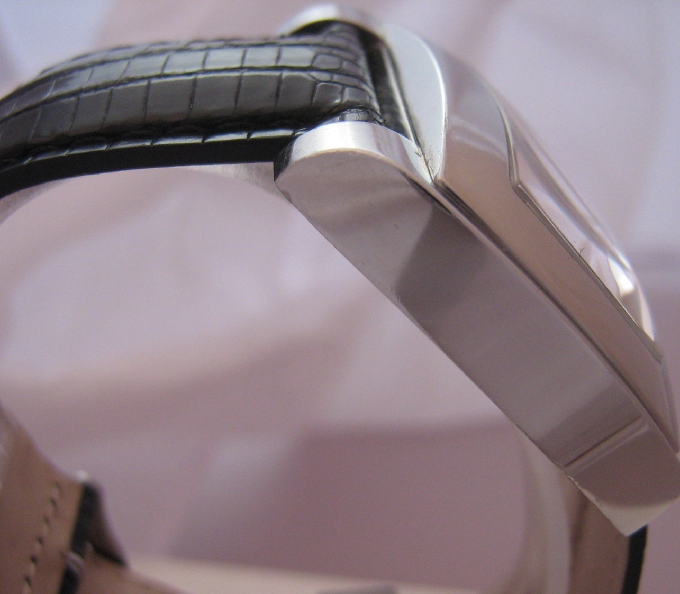 Baume Mercier Hampton City Silver Dial Brown Strap