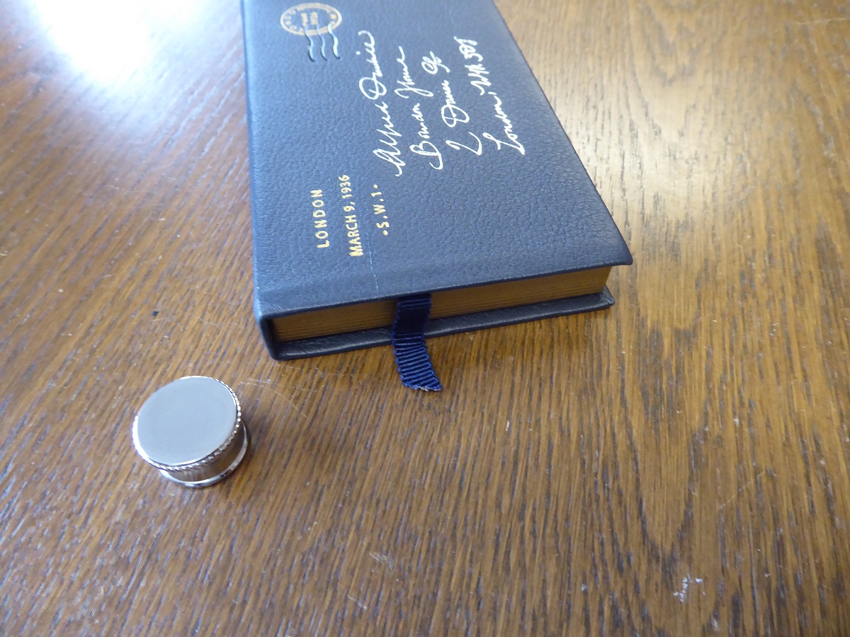 An Alfred Dunhill Novelty Hip Flask
