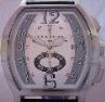 Leandri 072 Chronograph, Silver Dial With Black Leather Strap