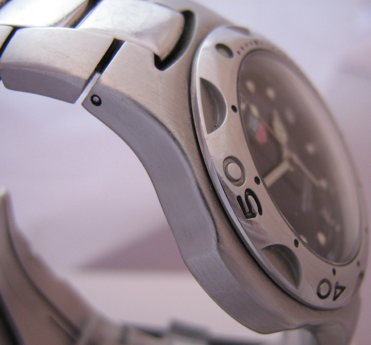 Tag Heuer Kirium, Black Dial With Stainless Steel Bracelet