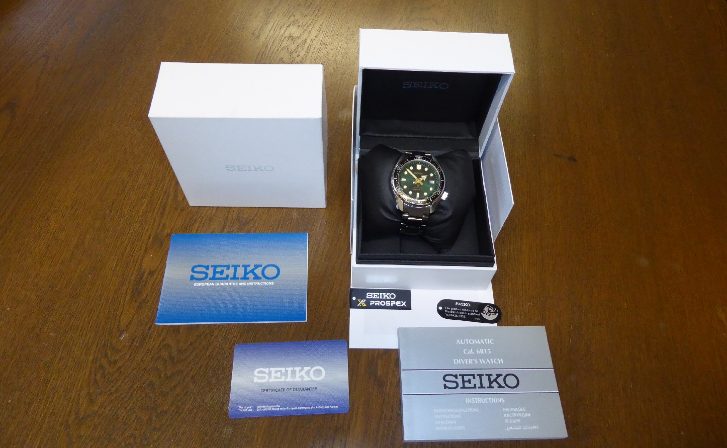 Seiko Prospex Dark Green Sunset Ltd Edition