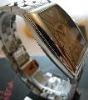Emporio Armani Tonneau Watch, Silver Dial, Steel Bracelet
