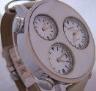 Pippo Italia Lifetime Watch, White Dial With Two Straps