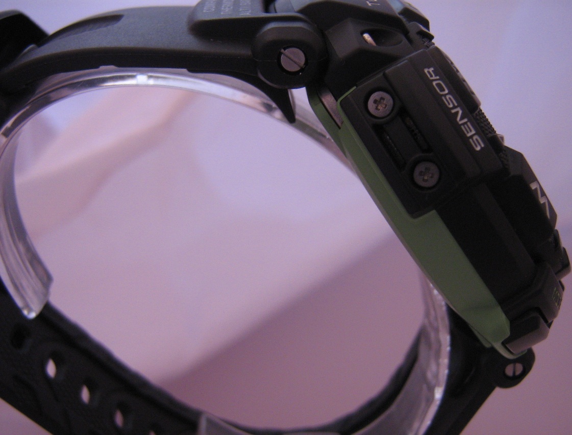 Casio Pro Trek Triple Sensor, Black Case & Strap