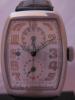 Dubey & Schaldenbrand Aerodyn Duo Watch, Silver Dial With Leather Strap
