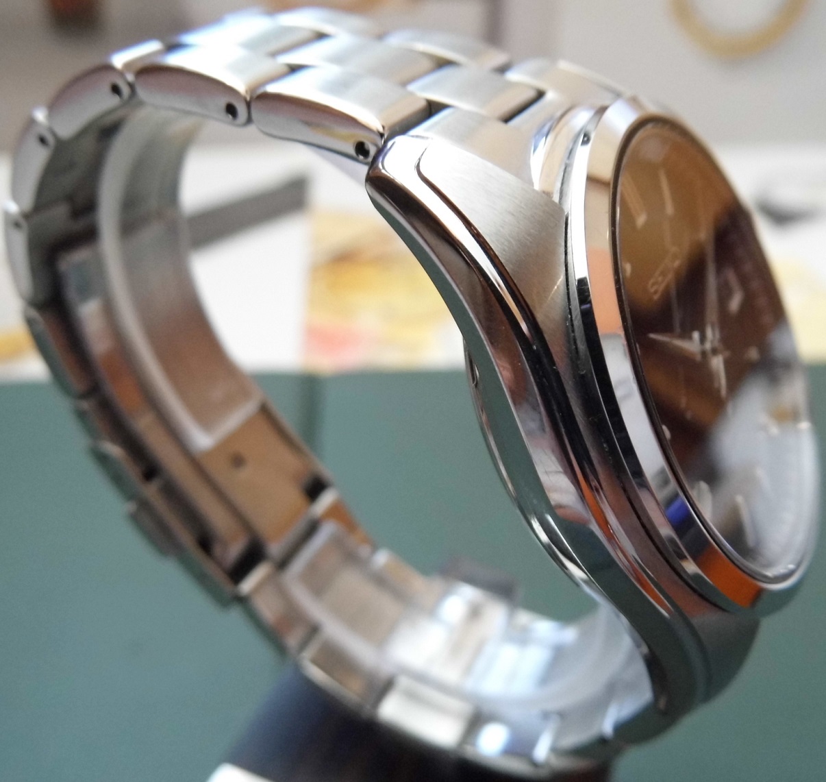 Seiko SARB033 Automatic, Black Dial, Steel Bracelet