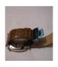 Ritmo Mvndo Centurion Watch, Gold Dial With Leather Strap