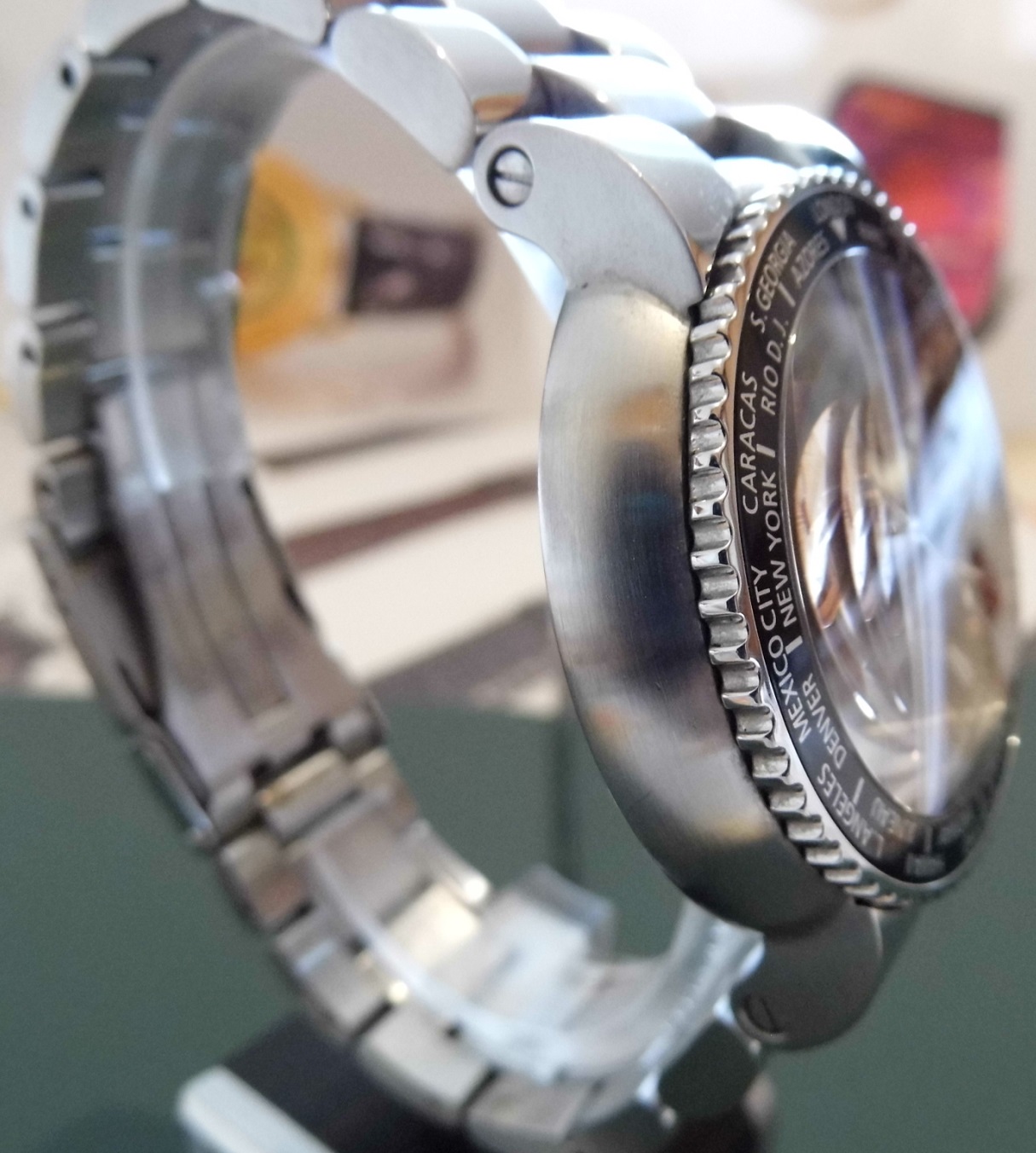 Oris TT1 Divers GMT, Black Dial, Bracelet