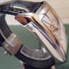 Maurice Lacroix Pontos Rectangulaire, SIlver Dial With Leather Strap