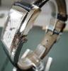 Longines Dolce Vita, White Dial, Black Leather Strap